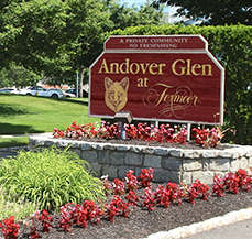 Andover Glen at Foxmor Landscape Entrance